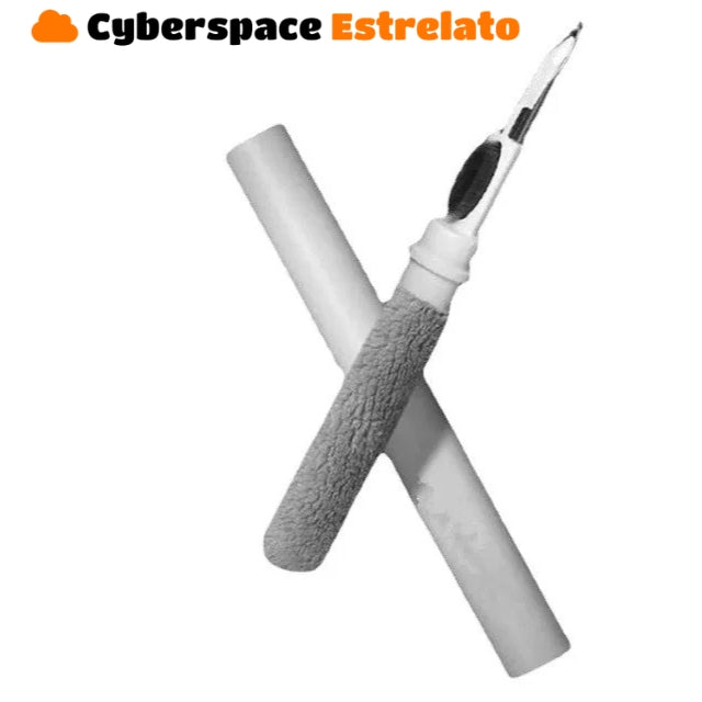 Kit de limpeza Cyberspace Estrelato, para Teclado, Fone de ouvido, Celular e Laptop.