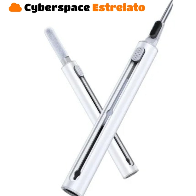 Kit de limpeza Cyberspace Estrelato, para Teclado, Fone de ouvido, Celular e Laptop.