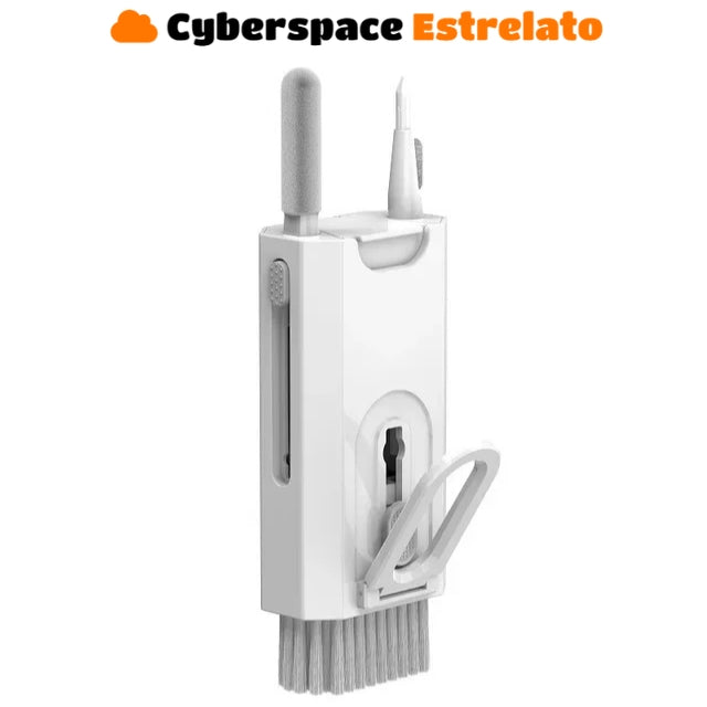 Kit de limpeza Cyberspace Estrelato, para Teclado, Fone de ouvido, Celular e Laptop.