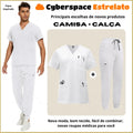 Pijama Cirúrgico Masculino Profissional Cyberspace Estrelato