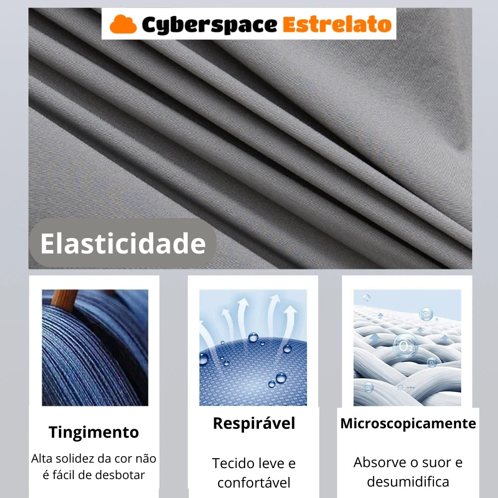 Pijama Cirúrgico Feminino Cyberspace Estrelato